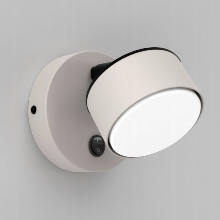 KINKIET ŚCIENNY PLAFON SUFITOWY REFLEKTOR JASNY KASZMIR BLACK GX53 WŁĄCZNIK