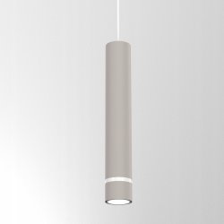 LAMPA WISZĄCA SUFITOWA TUBA LED GU10 OZDOBNY PASEK JASNY KASZMIR BIAŁY