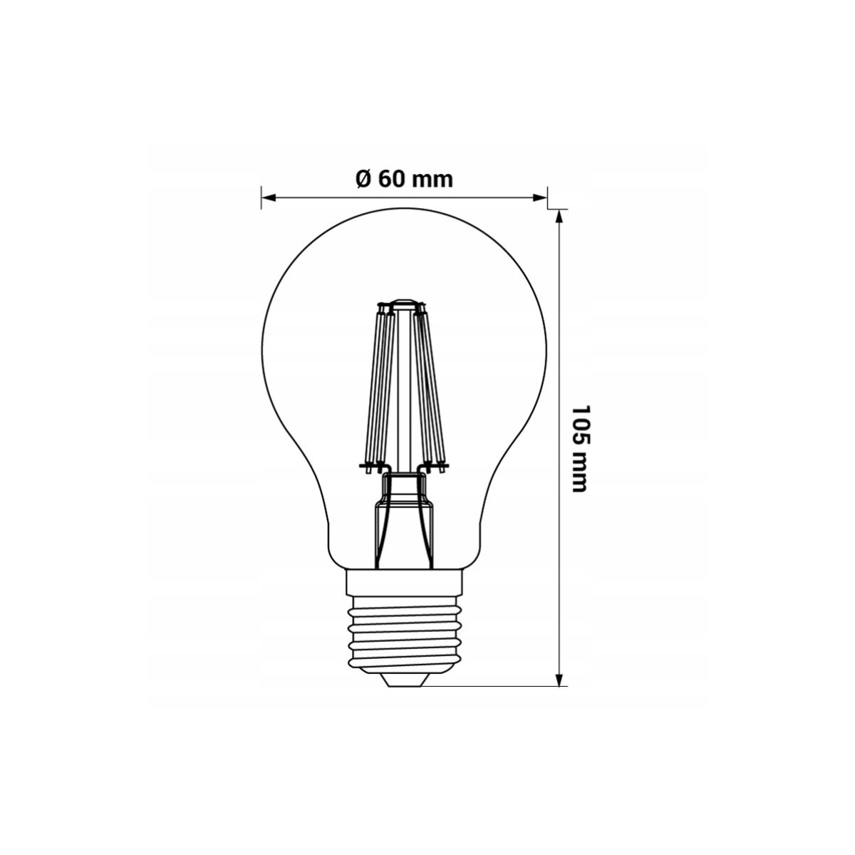 ŻARÓWKI LED E27 7W 808LM ZIMNA BARWA ZESTAW