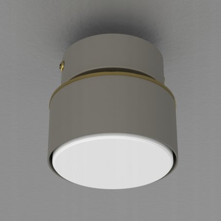 LAMPA SUFITOWA PLAFON OZDOBNY LED GX53 POLSKA NOWOCZESNA KASZMIROWA