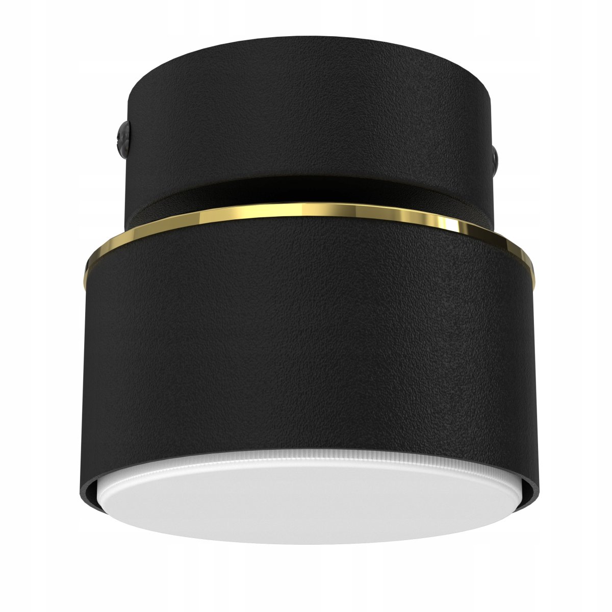 LAMPA SUFITOWA PLAFON OZDOBNY LED GX53 POLSKA NOWOCZESNA CZARNA LAMPA