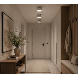 LAMPA SUFITOWA PLAFON OZDOBNY LED GX53 POLSKA NOWOCZESNA KASZMIROWA