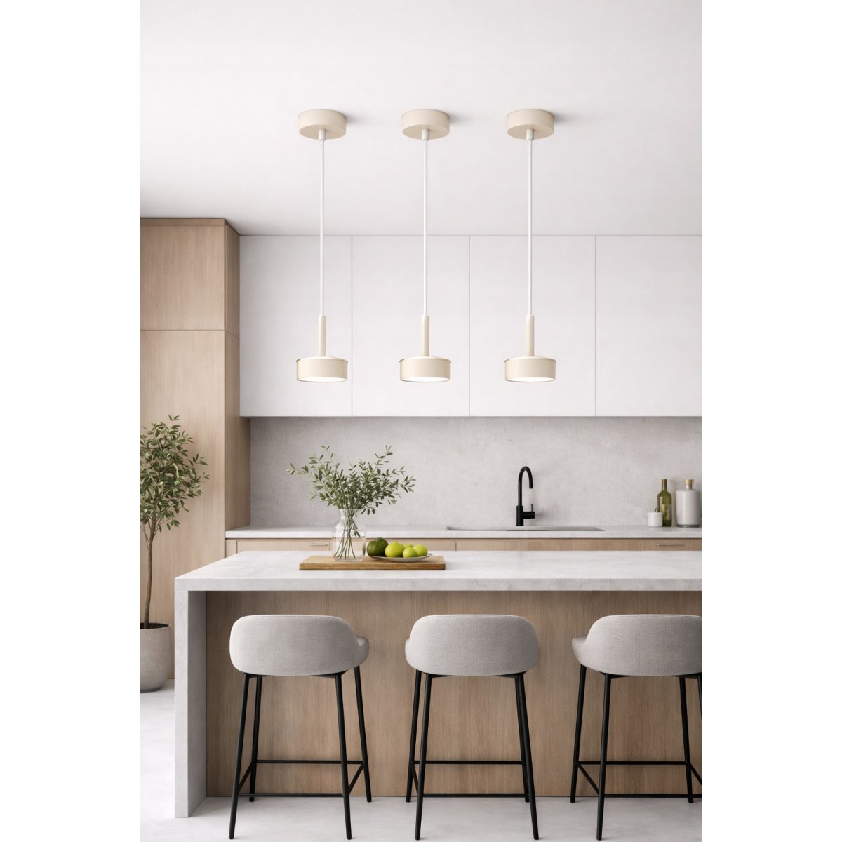 LAMPA SUFITOWA PLAFON OZDOBNY LED GX53 POLSKA NOWOCZESNA BIAŁA LAMPA