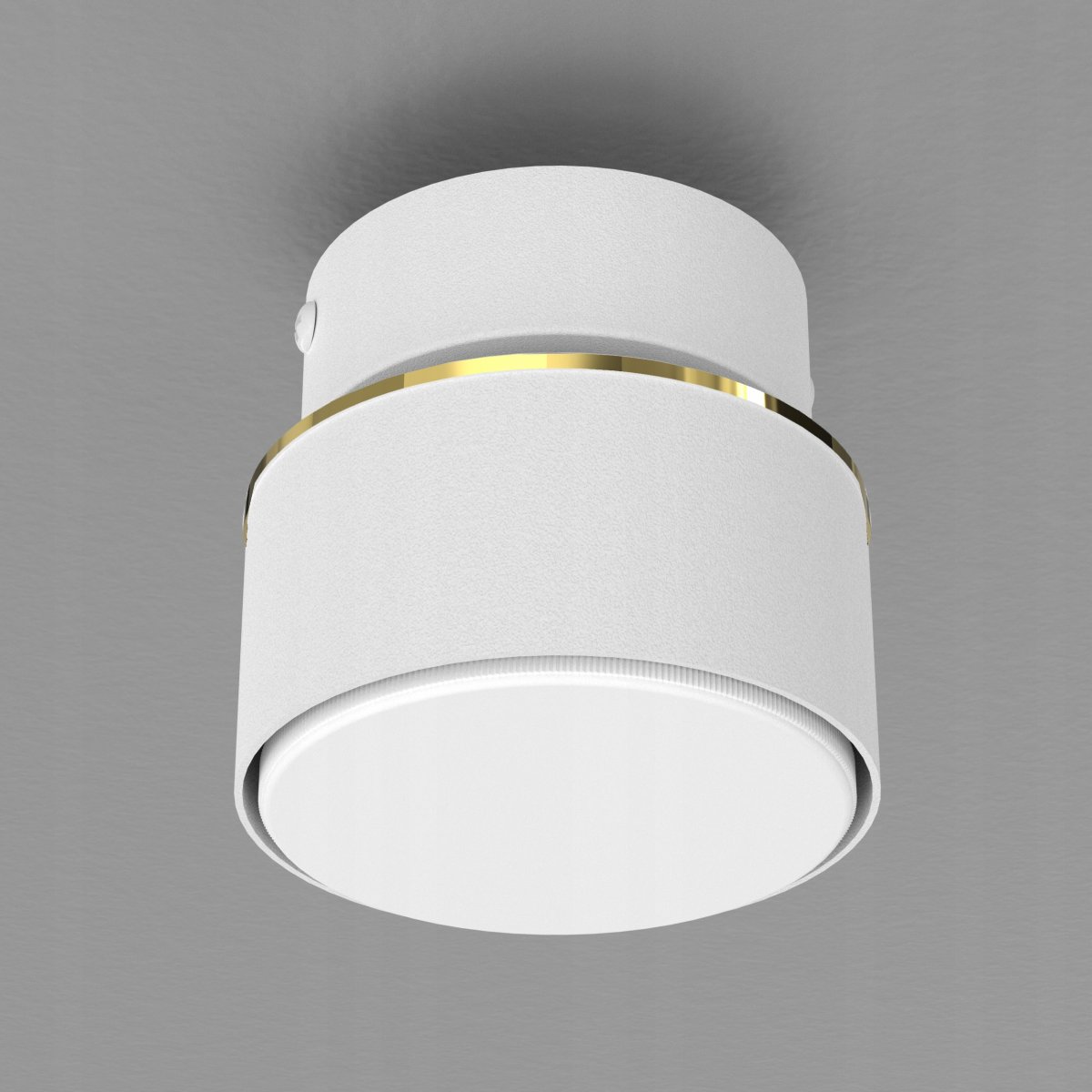 LAMPA SUFITOWA PLAFON OZDOBNY LED GX53 POLSKA NOWOCZESNA BIAŁA LAMPA