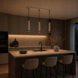KINKIET ŚCIENNY RUCHOMY LAMPA ŚCIENNA SPOT GU10 LED JASNY KASZMIR CZARNY