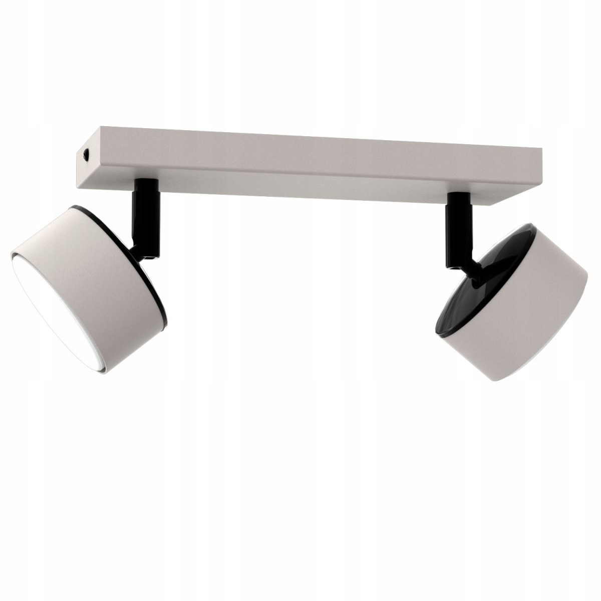 PLAFON SUFITOWY SPOT REFLEKTOR JASNY KASZMIR CZARNY GX53 LISTWA SUFITOWA