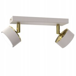 PLAFON SUFITOWY SPOT REFLEKTOR JASNY KASZMIR ZŁOTY GX53 LISTWA SUFITOWA LED
