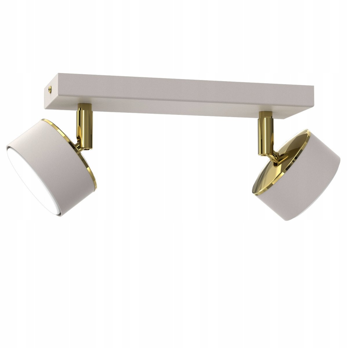 PLAFON SUFITOWY SPOT REFLEKTOR JASNY KASZMIR ZŁOTY GX53 LISTWA SUFITOWA LED