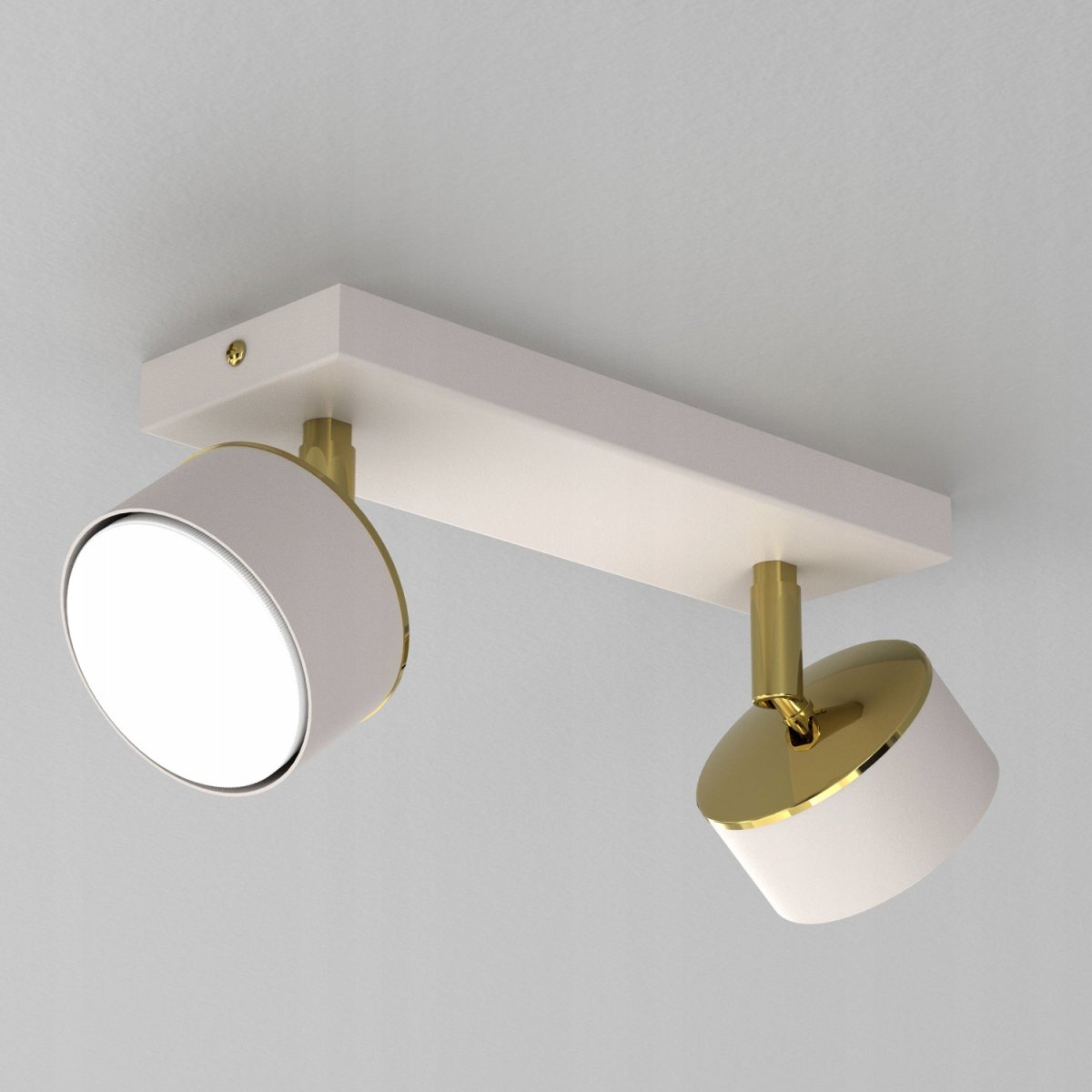 PLAFON SUFITOWY SPOT REFLEKTOR JASNY KASZMIR ZŁOTY GX53 LISTWA SUFITOWA LED