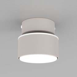 PLAFON SUFITOWY SPOT REFLEKTOR JASNY KASZMIR BIAŁY GX53 OKRĄGŁY SUFITOWA XS
