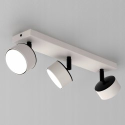PLAFON SUFITOWY SPOT REFLEKTOR JASNY KASZMIR CZARNY GX53 LISTWA SUFITOWA