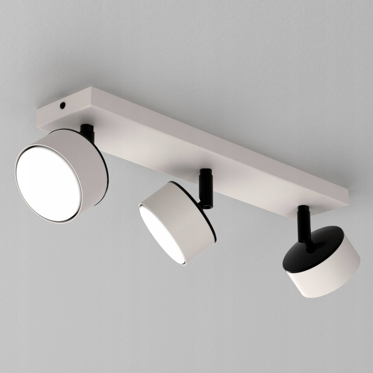 PLAFON SUFITOWY SPOT REFLEKTOR JASNY KASZMIR CZARNY GX53 LISTWA SUFITOWA