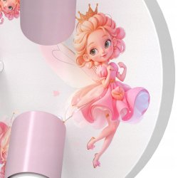 DZIECIĘCA LAMPA SUFITOWA DLA DZIEWCZYNKI KSIĘŻNICZKA LED POLSKA LAMPA