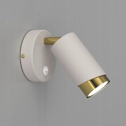 PLAFON REGULOWANY SPOT LED GU10 JASNY KASZMIR ZŁOTY REFLEKTOR WŁĄCZNIK