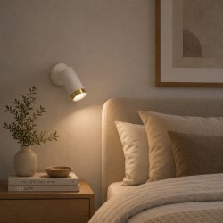 PLAFON REGULOWANY SPOT LED GU10 JASNY KASZMIR ZŁOTY REFLEKTOR