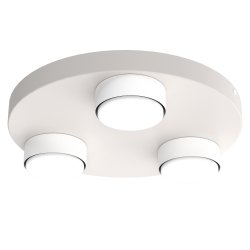 Nowoczesny plafon 3-punktowy kaszmirowy – lampa sufitowa