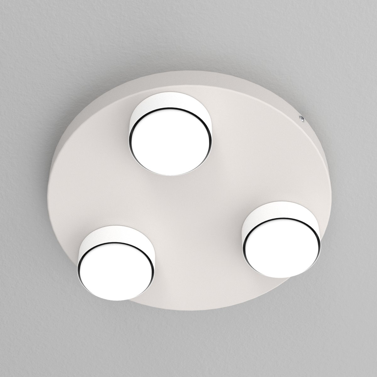 Nowoczesny plafon 3-punktowy kaszmirowy – lampa sufitowa