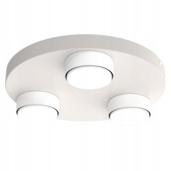 Nowoczesny plafon 3-punktowy kaszmirowy – lampa sufitowa