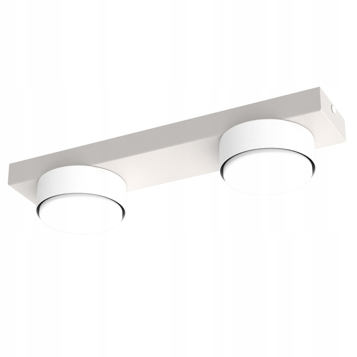 Lampa sufitowa 2-punktowa jasny kaszmir – nowoczesny plafon