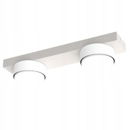 Lampa sufitowa 2-punktowa jasny kaszmir – nowoczesny plafon
