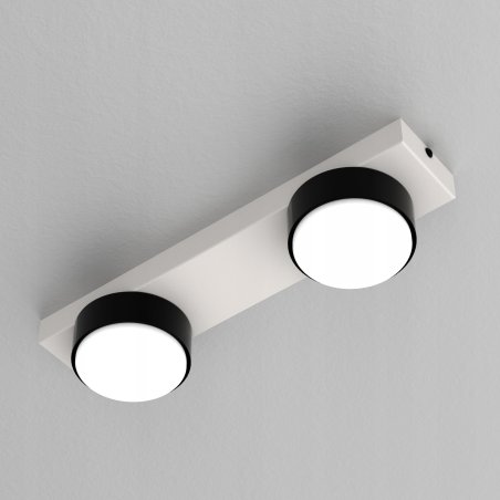 Nowoczesny plafon 2-punktowy kaszmirowy | Lampa sufitowa