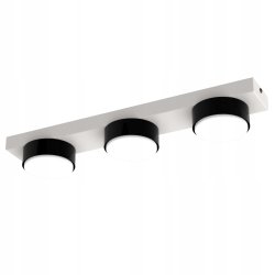 LAMPA SUFITOWA PLAFON LED LOFT GX53 JASNY KASZMIR LISTWA LAMPA OZDOBNA 3pkt