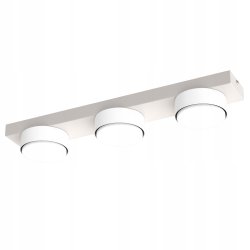 LAMPA SUFITOWA PLAFON LED LOFT GX53 JASNY KASZMIR LISTWA LAMPA OZDOBNA 3pkt