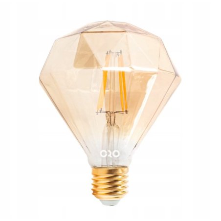 OZDOBNA DEKORACYJNA ŻARÓWKA LED E27 CRYSTAL 4W