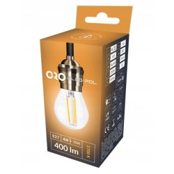 ŻARÓWKA LED E27 400LM 4W=35W DW NEUTRALNE ŚWIATŁO