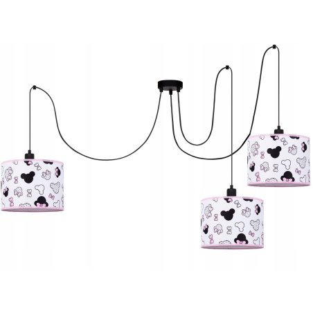 DZIECIĘCA LAMPA SUFITOWA WISZĄCA SPIDER PAJĄK 3 I 5 PUNKTOWY