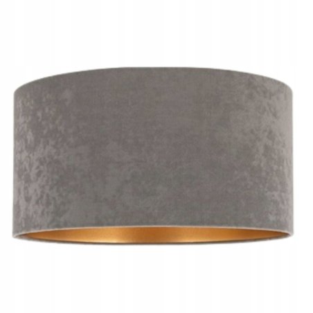 ABAŻUR WALEC DO LAMPY WISZĄCEJ STOJĄCEJ WELUR GOLD KOLORY / 20CM / 40CM