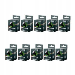ŻARÓWKA LED GU10 520 LM 6,5W DW NEUTRALNE ŚWIATŁO CZARNA ZESTAW 10 SZTUK