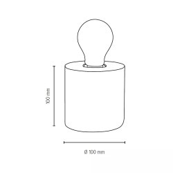 Lampa Stołowa Trongo okrągła