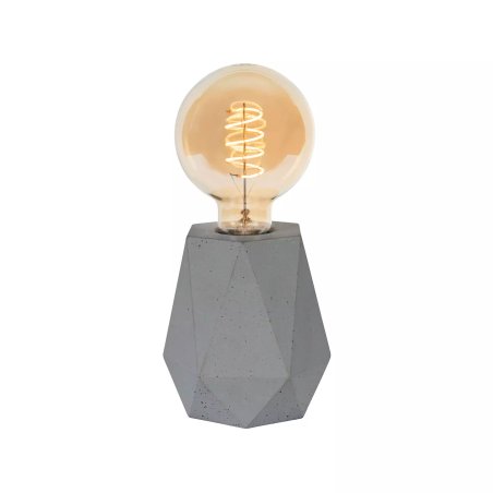 Lampa Stołowa Beton Diament Szary Lampa Stołowa Beton Diament Szary