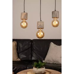Lampa Wisząca 3x E27 Trabo Pino