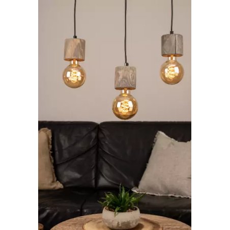 Lampa Wisząca 3x E27 Trabo Pino Lampa Wisząca 3x E27 Trabo Pino