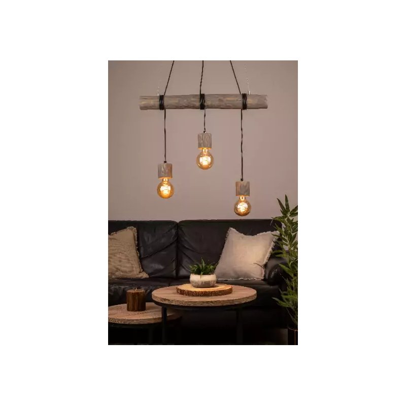 Lampa Wisząca 3x E27 Trabo Pino
