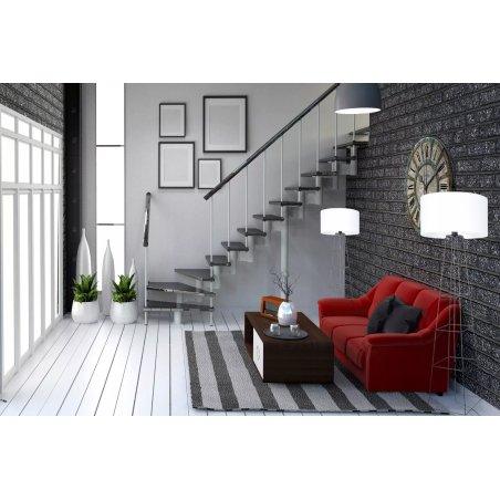 DRUCIANA DUŻA LAMPA STOJĄCA Z ABAŻUREM LOFT DO SALONU E27 LED