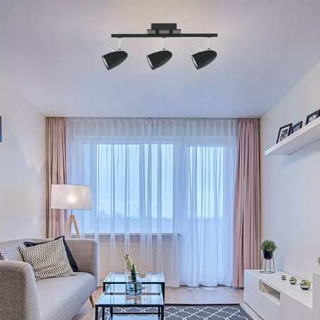 LAMPA SUFTIOWA SPOTLIGHT IAN LISTWA 4 PUNKTY GU10