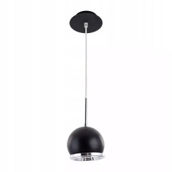 LAMPA WISZĄCA BALL KULA CZARNA GU10 SPOT LIGHT