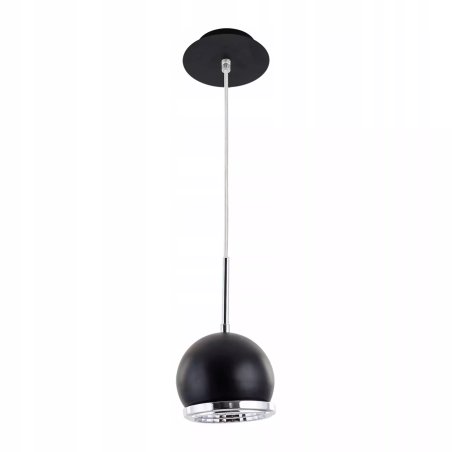 LAMPA WISZĄCA BALL KULA CZARNA GU10 SPOT LIGHT