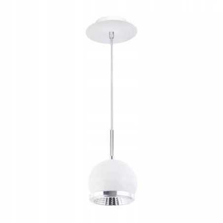 LAMPA WISZĄCA BALL KULA BIAŁA GU10 SPOTLIGHT