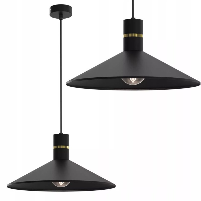 NOWOCZESNA LAMPA WISZĄCA SUFITOWA ZWIS METALOWA KOLORY