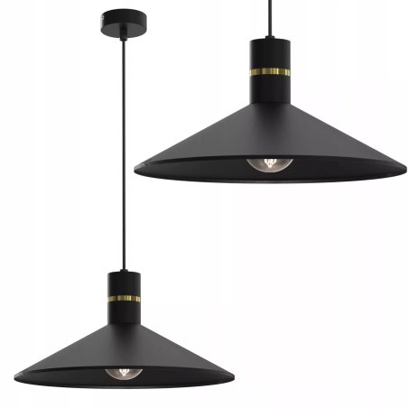 NOWOCZESNA LAMPA WISZĄCA SUFITOWA ZWIS METALOWA KOLORY