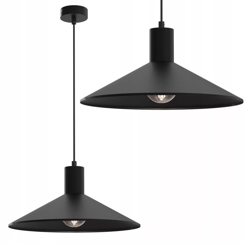 NOWOCZESNA LAMPA WISZĄCA SUFITOWA ZWIS METALOWA KOLORY