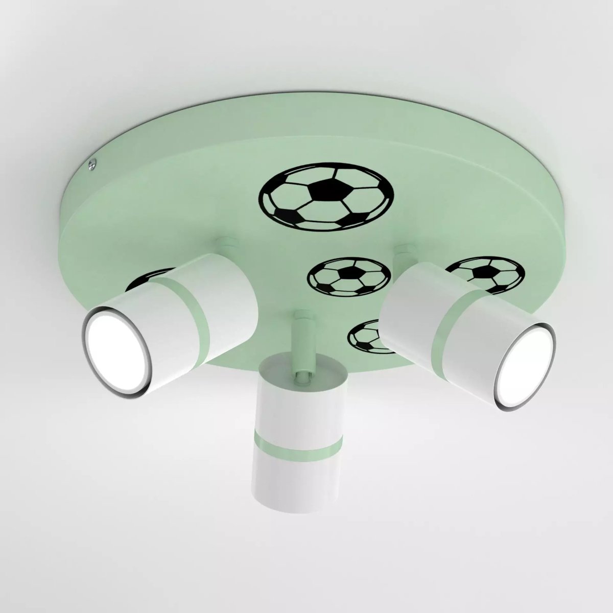 LAMPA ŚCIENNA ŻYRANDOL PLAFON PIŁKA NOŻNA LED BOY CHŁOPAK SPOT LED KOLORY