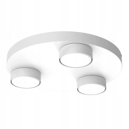 LAMPA PLAFONOWA SUFITOWA LED KOŁO GX53 ŻYRANDOL WARIANTY LISTWA KOŁO 2-PKT 3-PKT 4-PKT KOLORY