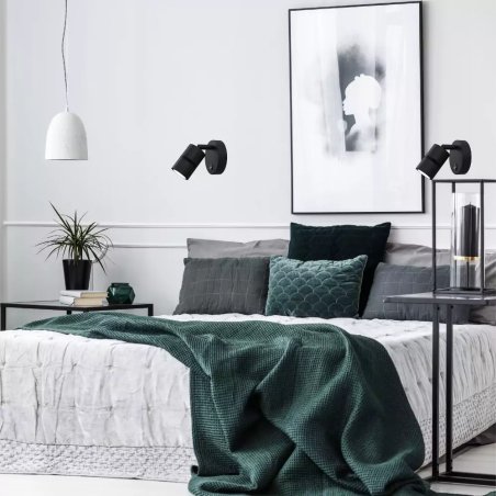 REGULOWANY KINKIET LAMPKA Z WŁĄCZNIKIEM TUBA GU10