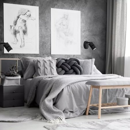 REGULOWANY KINKIET LAMPKA Z WŁĄCZNIKIEM TUBA GU10