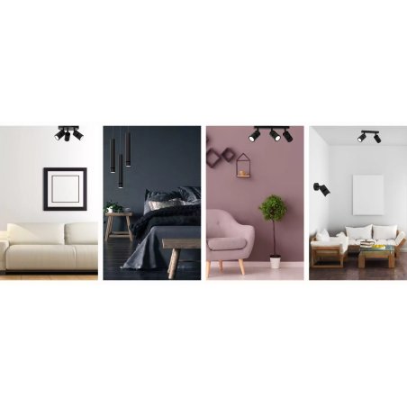 REGULOWANY KINKIET LAMPKA Z WŁĄCZNIKIEM TUBA GU10